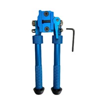 Trépied de précision rétractable réglable à 360 degrés, rotation universelle, bipieds tactiques pour caméra V8