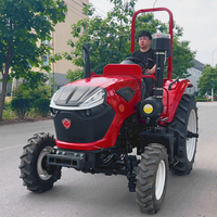 Elite 120pk 4x4 4WD Automatische Diesel Hydraulische Zware Multifunctionele Tractor met bredere radiale banden te koop. Prijs landbouwtractor.