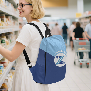 Mochila Impermeable <span class=keywords><strong>de</strong></span> Gran Capacidad, Portátil y Elegante con Estampado Completo, Cierre <span class=keywords><strong>de</strong></span> Cremallera, para Adultos y Adolescentes, Diseño Tapa <span class=keywords><strong>de</strong></span> las Islas del Pacífico, MOQ=1 - Product Image 6