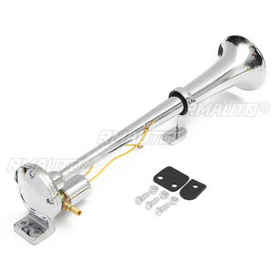 1/2PCS Bocina de aire para coche de 600DB 12-24V, tubos de bocina eléctrica universales para automóvil, tren, camión, motocicleta, súper ruidosa - Product Image 2