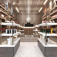ONI Shopfitting + Magasin de parfums et de cosmétiques-Espace d'affichage exquis-Création d'ambiance haut de gamme, aide à la présentation de la marque
