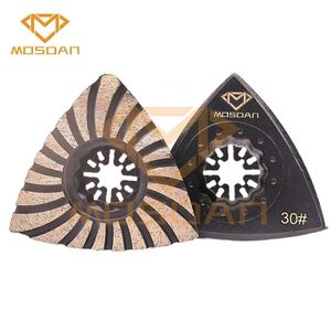 <span class=keywords><strong>Dischi</strong></span> Abrasivi Triangolari Turbo per Utensile Multifunzione Oscillante Star Lock Fein per Bordi in Calcestruzzo - Product Image 3