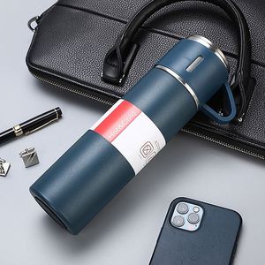 Món quà giáng sinh 3 cái du lịch ngoài trời Cà Phê Trà Phích chân không Flask nước bằng thép không gỉ chai Quà Tặng thiết lập với 2 cup - Product Image 5