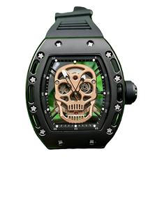 Montres mécaniques automatiques de sport pour hommes, modèle Super RM 52-01, squelette, crâne, mouvement automatique, saphir, sourire, prix de gros - Product Image 4