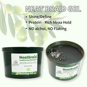 Gel Fijador Orgánico Herbal de 64 oz OEM ODM, Fijación Fuerte, Anti-Frizz, para Cabello Seco, Sin Residuos, Suministro de Fábrica de Marca Privada - Product Image 5