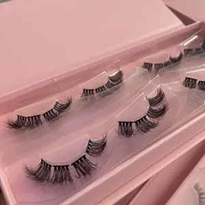 New Faux Mink Knot Free Pre Glued Lash Cluster Diy Lash Extension Supplies Clusters Segmented Lash Clusters 3 pairs or 5 pairs