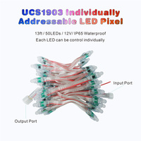 Aglare Ws2811 Dream Color Rgb Ic 5V 12V Lumières de Noël Modules d'écrans publicitaires Led Point Lights Pixel Light