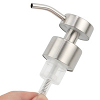 Distributeur de mousse anti-déversement en acier inoxydable LONGAN FP15 avec personnalisation de la couleur par sérigraphie/impression UV, fabriqué en Chine (Guangdong)