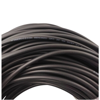 Cordon de brassage fibre optique blindé FIBERVISION 2 fibres FTTH avec connecteurs LC/UPC, blindage spiralé, OS2 5.0mm