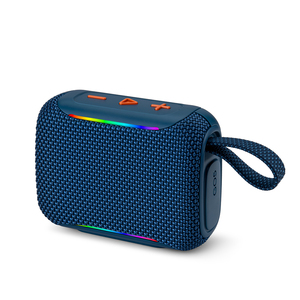 Go5 Yeni Toptan Kumaş Kaplı Kablosuz BT Hoparlör, RGB LED Işık Desteği, TF/USB TWS Stereo Bas Taşınabilir Mini <span class=keywords><strong>Bluetooth</strong></span> Hoparlör - Product Image 1