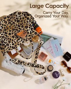 Miss <span class=keywords><strong>Adola</strong></span> Damen Cord-Umhängetasche - Große Kapazität mit Reißverschluss, Mehrere Taschen und Verstellbarer Schulterriemen - Product Image 4