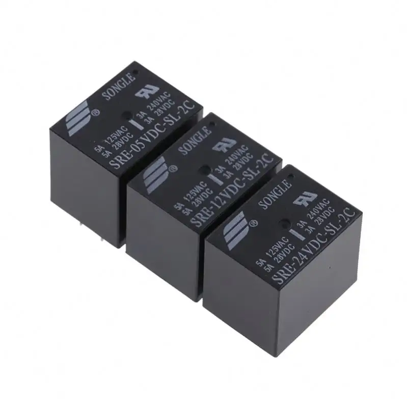 8 피트 2 그룹 변환 3A240V 릴레이 SRE-05V-SL-2C