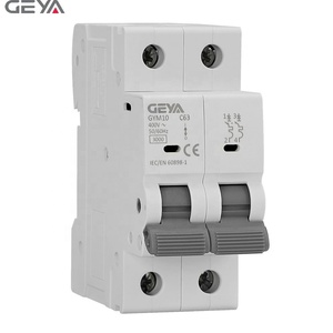 GEYA mini Disyuntor de alta calidad 20 amperios MCB disyuntor 1-63A AC tipo bajo voltaje DIN Rail <span class=keywords><strong>MACB</strong></span> - Product Image 1
