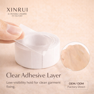 Ruban Adhésif Corporel Transparent en Soie/Coton Confortable pour Vêtements, Idéal pour les Hauts Décolletés et les Colliers de Chemisiers pour Femmes - Vente en Gros - Product Image 5