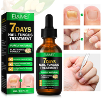 ELAIMEI Marque Privée 60ml Traitement Naturel Ongles Mycosiques en 7 Jours Huile de Réparation Ongles au Gingembre Sérum Original Croissance Rapide des Ongles