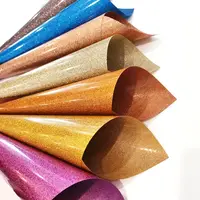 SINAMAY Contoh Gratis Pabrik Grosir Glitter Warna-warni Htv Transfer Panas Vinil untuk Besi Pada Kaus
