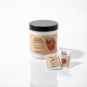 SKINFOOD Carrot Carotene Calming Water Pad 100 Pads Mascarilla Facial Calmante para Todo Tipo de Piel - Product Image 1
