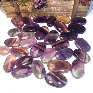 크리스탈 공예 하이 퀄리티 광택 치유 돌 사탕 형석 손바닥 핫 세일 - Product Image 3