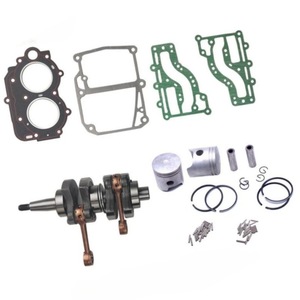 Kit de joints de culasse, vilebrequin et segments de piston Yamaha 63V-11400-00 pour moteurs hors-bord à essence de 9,9 à 15 CV - Product Image 2