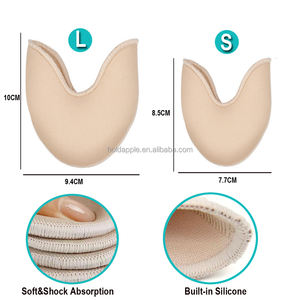 MediFootCare Ballet Dance Toe Pads Soft Gel Toe Covers Pointe Chaussures Talons Hauts Toe Caps pour Femmes Filles HA02217 - Product Image 3