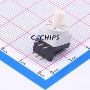 MHD-06H Rotary Encoder Switch Through hole Component (THT) Switch 6 True Code - Product Image 1