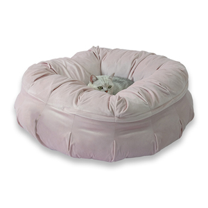 Hot Sale Custom Luxury Fur Pet <b>Cat</b> Bed Wholesale Manufacturer Fashion Print Style Removable and Washable Packed in Carton - Product Image 2