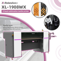 Impresora de Inyección de Tinta Industrial de Alta Velocidad de 1.9m de Ancho con 8 Cabezales I3200-A1, Máquina de Impresión Digital por Sublimación para Textiles