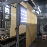 Bâche en PVC enduite anti-déchirure et anti-moisissure avec garantie UV 10 ans, en matériau écologique pour bâches de camion et abris extérieurs