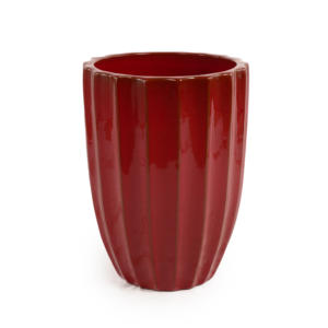 Maceta de Cerámica con Base Antideslizante, Transpirable, Anti-Vuelco, para Hogar y Jardín - Product Image 3