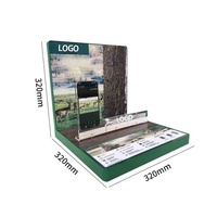 Maßgefertigter Acryl-Handy-Displayständer für Mobiltelefon-Geschäfte, Supermärkte, Einzelhandel, Ausstellungsräume, Smartphone-Halter und Präsentationsvitrine