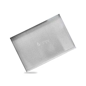 High Quality Food Grade Non Stick Flat Baking Pan Aluminum Steel Cookie Bread Pan Custom Tray Manufacturer