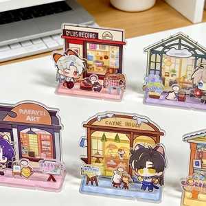 OEM ODM Standee en acrylique Love and Deepspace, Figurine Chibi, Décoration de bureau, Merchandise fanmade sur le thème de l'anime, Cadeau pour joueur - Product Image 3