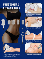 Chinloo Nouveau Système Cellusphere pour Soulager la Douleur et Améliorer le Système Lymphatique, Machine de Massage à Rouleaux pour la Relaxation Musculaire