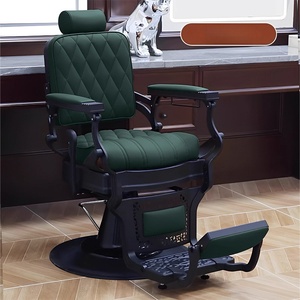 Poltrona Classica da Barbiere, con Design Robusto e Portatile, Adatta per Saloni di Parrucchieri e Centri Estetici - Product Image 4