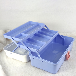 Organisateur de rangement pour nail art à conception à étages séparés et trois niveaux pour répondre aux besoins de rangement de différentes tailles - Product Image 6