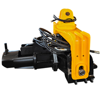 Machine de piquage HOPE de haute qualité pour excavatrice de 28-32 tonnes, moteur de marteau vibro-piqueur, roulement à économie d'énergie, matériau Q355, CE ISO