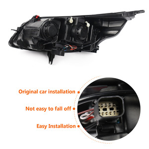 Alta Qualidade Auto Frente Preto HALOGEN CABEÇA LÂMPADA Farol Farol Para <span class=keywords><strong>Chevy</strong></span> Chevrolet <span class=keywords><strong>Malibu</strong></span> 2012-2015 Faróis 25919066