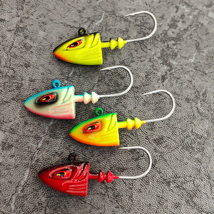 <span class=keywords><strong>2023</strong></span> MISTER JIGGING leurre <span class=keywords><strong>de</strong></span> pêche personnalisé OEM & ODM 80g poisson forme plomb tête <span class=keywords><strong>de</strong></span> gabarit leurres <span class=keywords><strong>de</strong></span> pêche tête <span class=keywords><strong>de</strong></span> gabarit crochet - Product Image 4