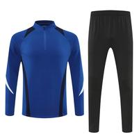 Veste et pantalon de survêtement de football d'automne coupe-vent, respirant, écologique, lourd, unisexe, design 2 en 1