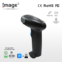 Escáner de Código de Barras Inalámbrico, Distancia de Transmisión de 328 Pies, USB, Sin Cables, 1D, CMOS, Lector de Código de Barras Automático