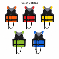 Gilet de flottabilité en néoprène 120-150N pour rafting en eaux vives, kayak, canyoning, usage commercial, ajustable