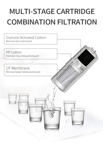 Hộ gia đình di động bàn truy cập hàng đầu lọc nước dễ dàng cài đặt Vòi nước gắn kiềm uống hệ thống nước Kích hoạt hướng dẫn sử dụng - Product Image 5