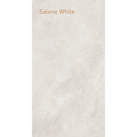 Panneau mural auto-adhésif SPC Selene blanc, étanche, minimaliste et contemporain, 800x400mm x 5.5mm, pour cuisine, salle de bain et maison