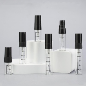 Wholesale 2ml 3ml 5ml 10ml Small <b>Empty</b> Spray Refillable Perfume Tester Travel Slim <b>Glass</b> Sample Perfume <b>Bottle</b> - Product Image 5