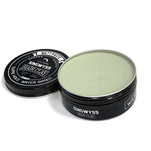 Pâte à cheveux mate de contrôle des bords, pommade de barbier étoile de coiffure faites votre marque pommade naturelle - Product Image 1