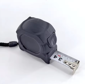 TGS Maßband aus mattiertem Kohlenstoffstahl, hochpräzise, verschleißfest, 5m 10m mm, fluoreszierend grün, De 5m - Product Image 4