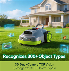 <span class=keywords><strong>Tondeuse</strong></span> robotisée L1500 RTK DIY avec vision 3D, évitement d'obstacles IA sans limite, vision TOF à double caméra 3D, contrôle par application, <span class=keywords><strong>pour</strong></span> pelouse de 1500m² - Product Image 5