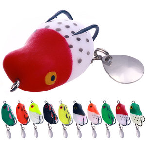 3G Nhỏ Ếch Thu Hút Với Kim Loại Lưỡi Đuôi Chất Lượng Cao Ếch Thu Hút Kích Thước Khác Nhau Cá Nhân Tạo Thu Hút Bass Bait Ếch - Product Image 2