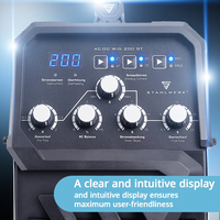 Saldatrice Inverter IGBT AC DC TIG MMA ARC 2in1 per Alluminio 200A 230V TIG200ST - Disponibile per Agenzie
