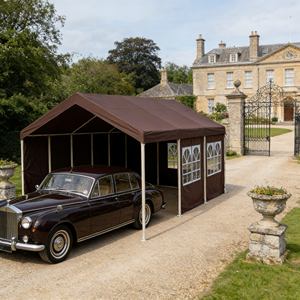 Auvent de protection solaire extérieur <span class=keywords><strong>pour</strong></span> maison, abri de voiture, auvent de garage simple, tente imperméable quatre saisons à ouverture rapide et automatique - Product Image 1